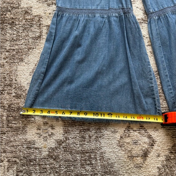 Billy T Tiered Wide Leg Denim Pant - Picture 8 of 9